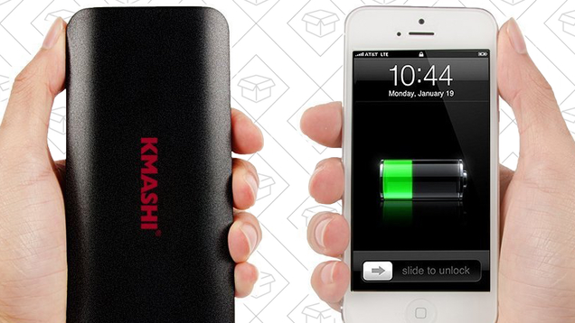 KMASHI 10000mAh Portable Power Bank | $9 | Amazon | Promo code 9YVPU7TD